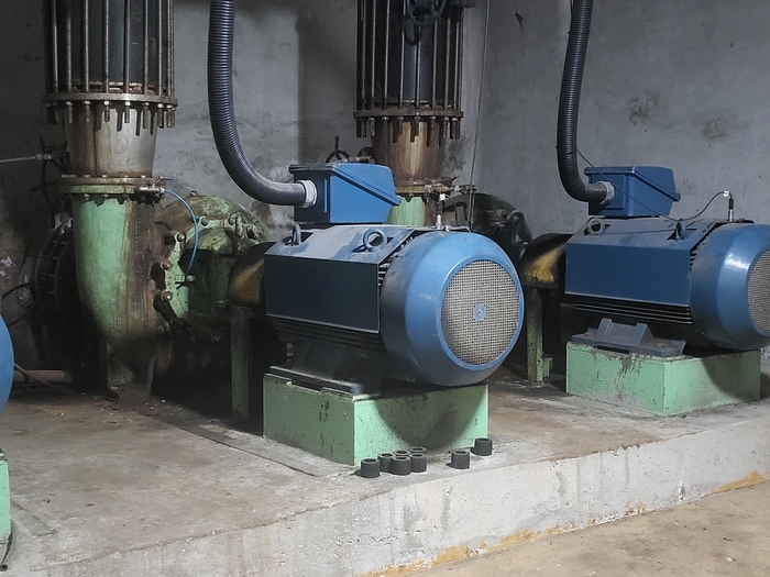 메티스정보의 AI 알고리즘으로 관리되는 양식장 펌프