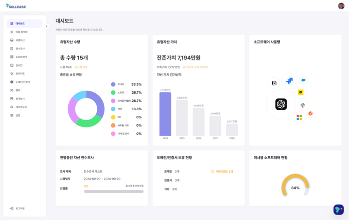셀리즈, Softwave 2024에 AI 기반 기업 자산관리 솔루션 출품