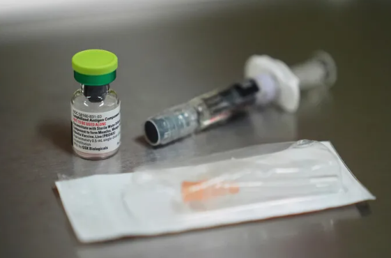 10일(현지시각) 미국 시애틀의 국제 커뮤니티 보건서비스센터에서촬영된 홍역 백신. 사진=AP 연합뉴스